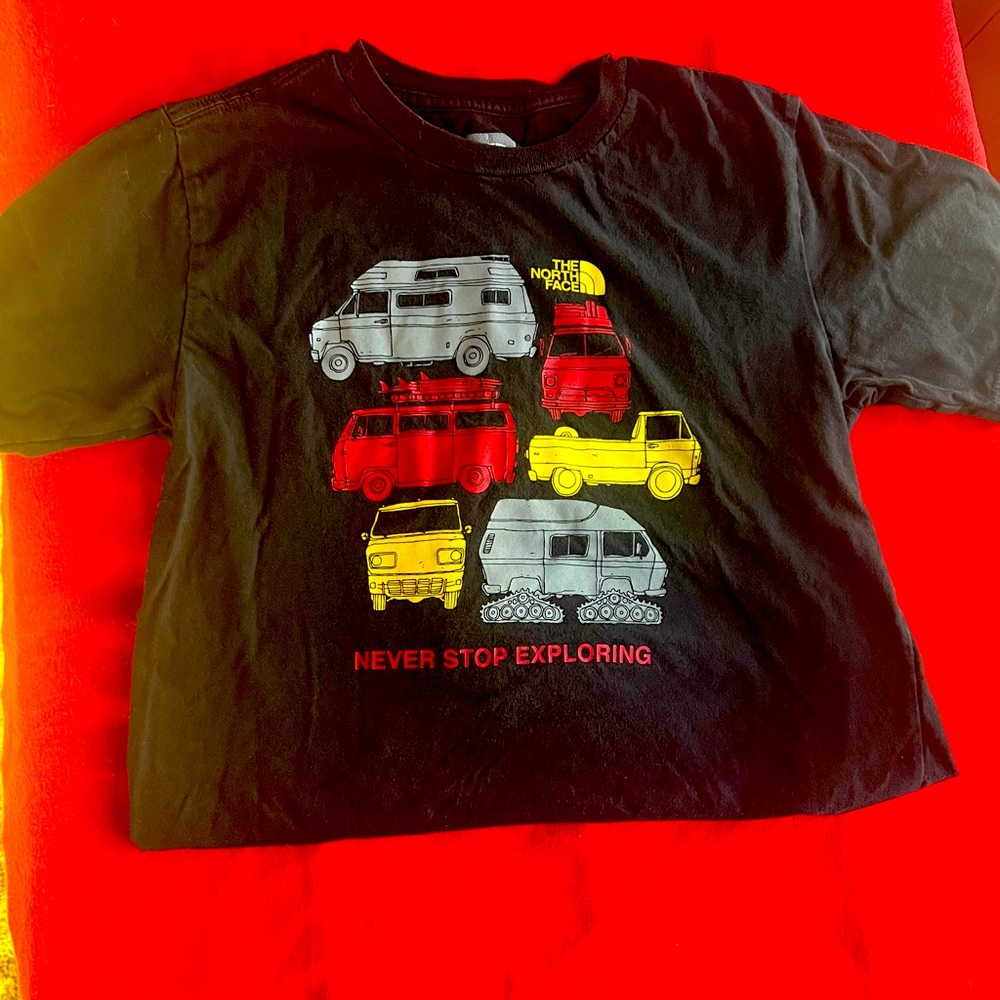 North Face tshirt